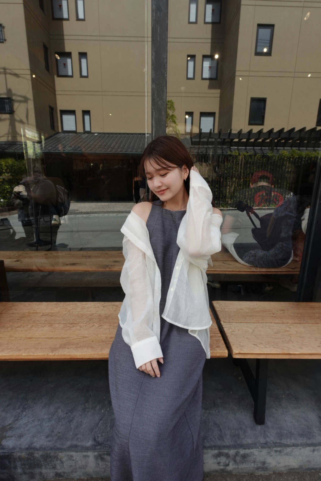 Wrinkle processing shirt