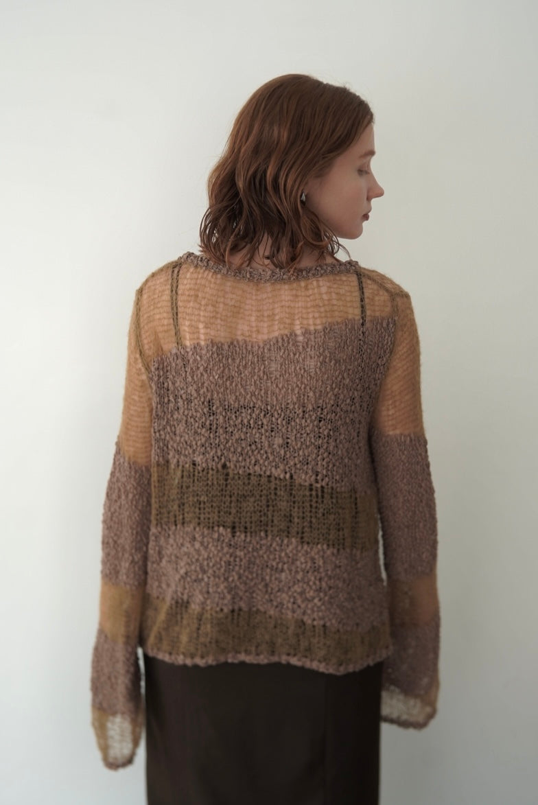 Slab 3D knit top