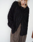 Shaggy fringe shirt