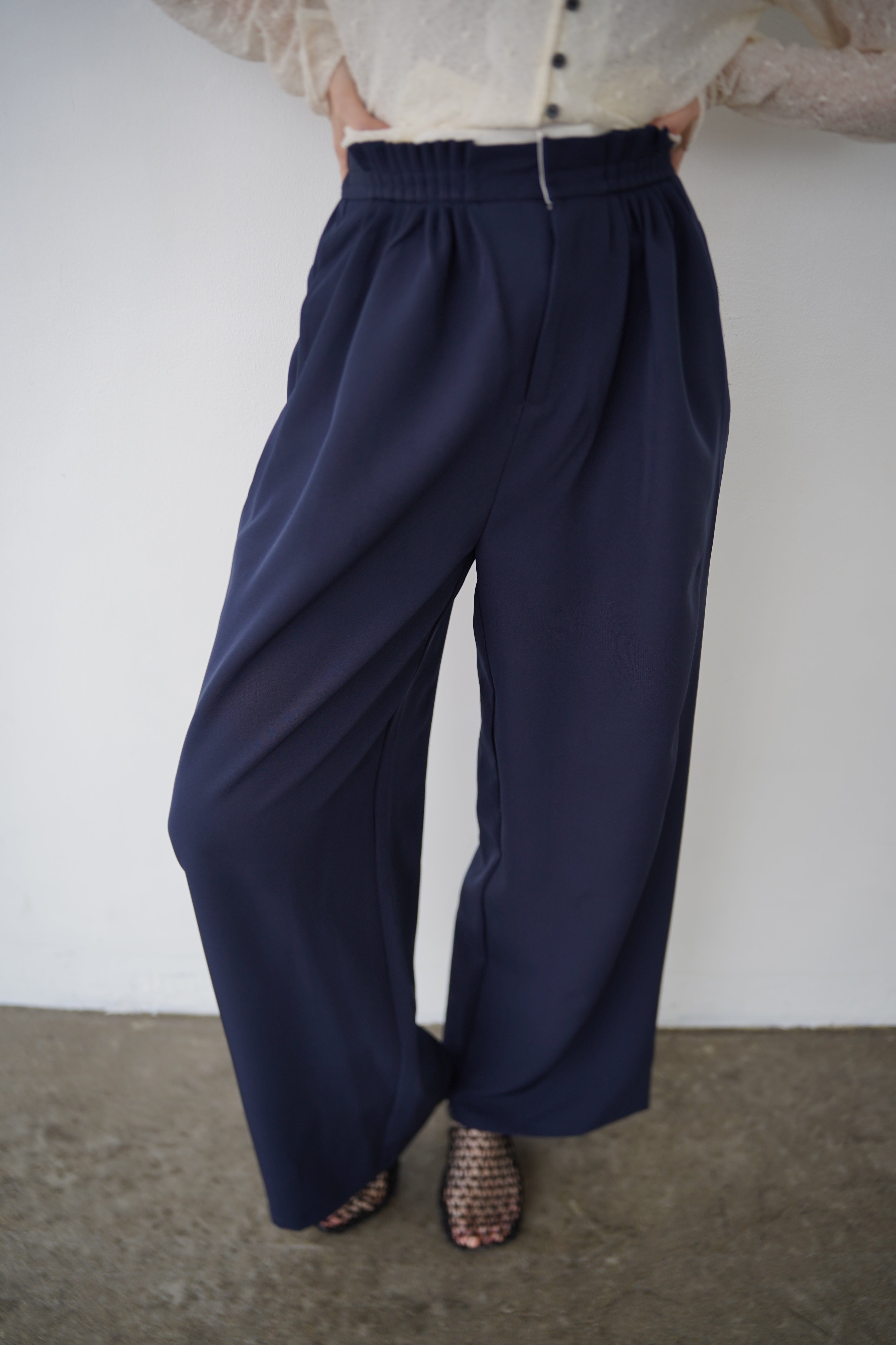 Georgette layered pants