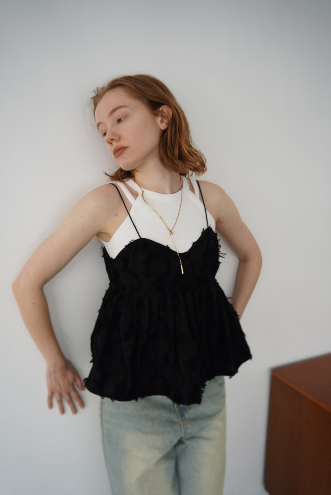 Vintage fringe top