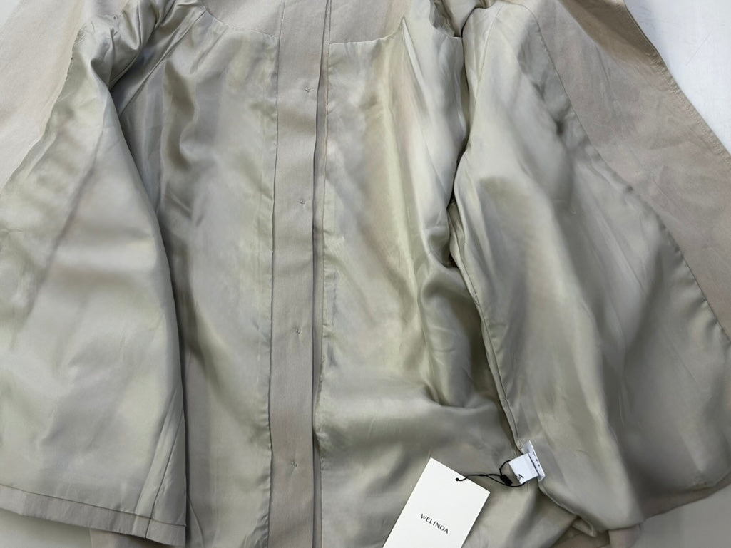 【予約販売】10月上旬発送- Half cape short trench