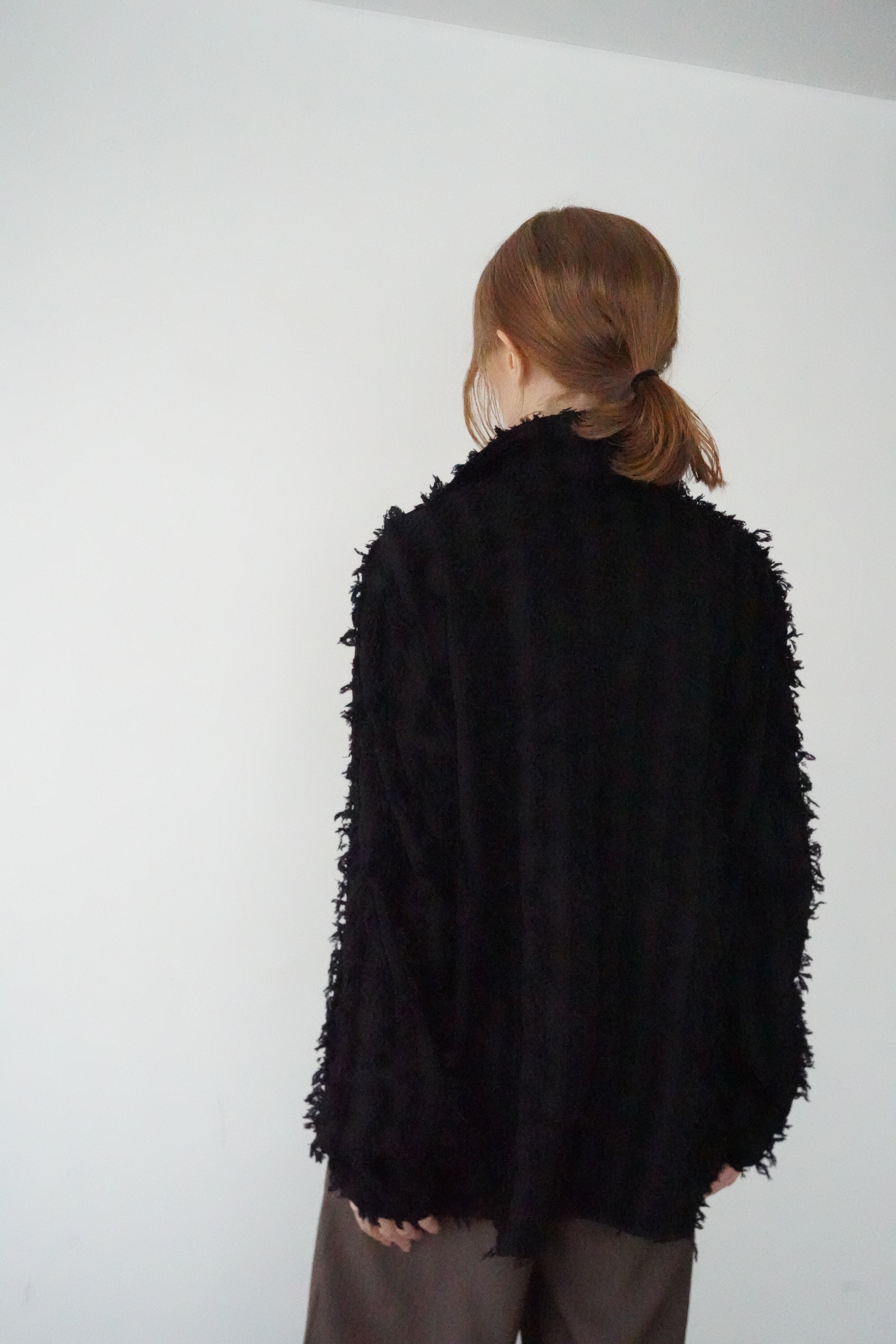 Shaggy fringe shirt
