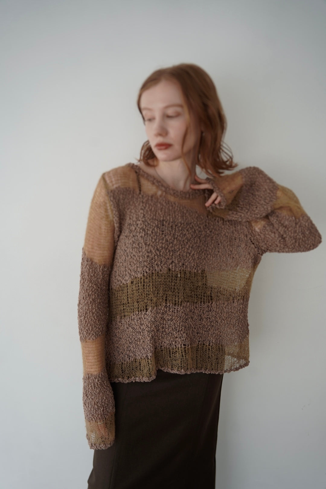 Slab 3D knit top