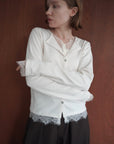 Cut lib race docking cardigan
