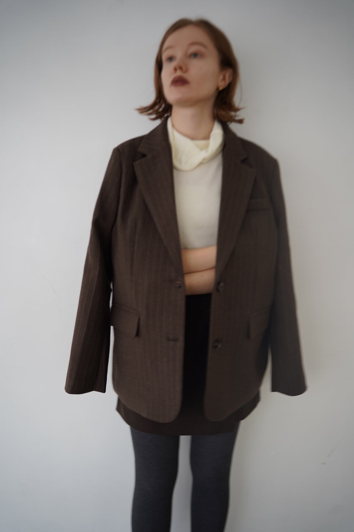 Pin stripe wool JK