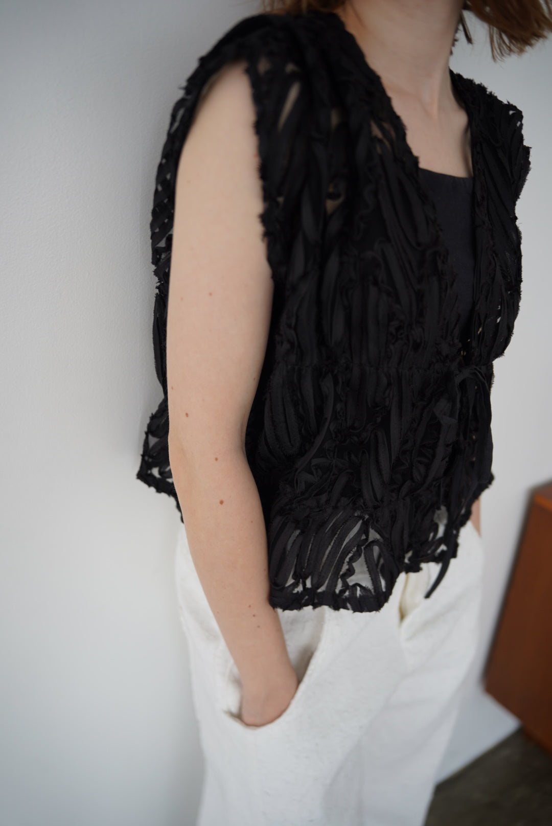 Embroidery code tops