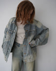 【4月上旬-発送】Vintage denim JK