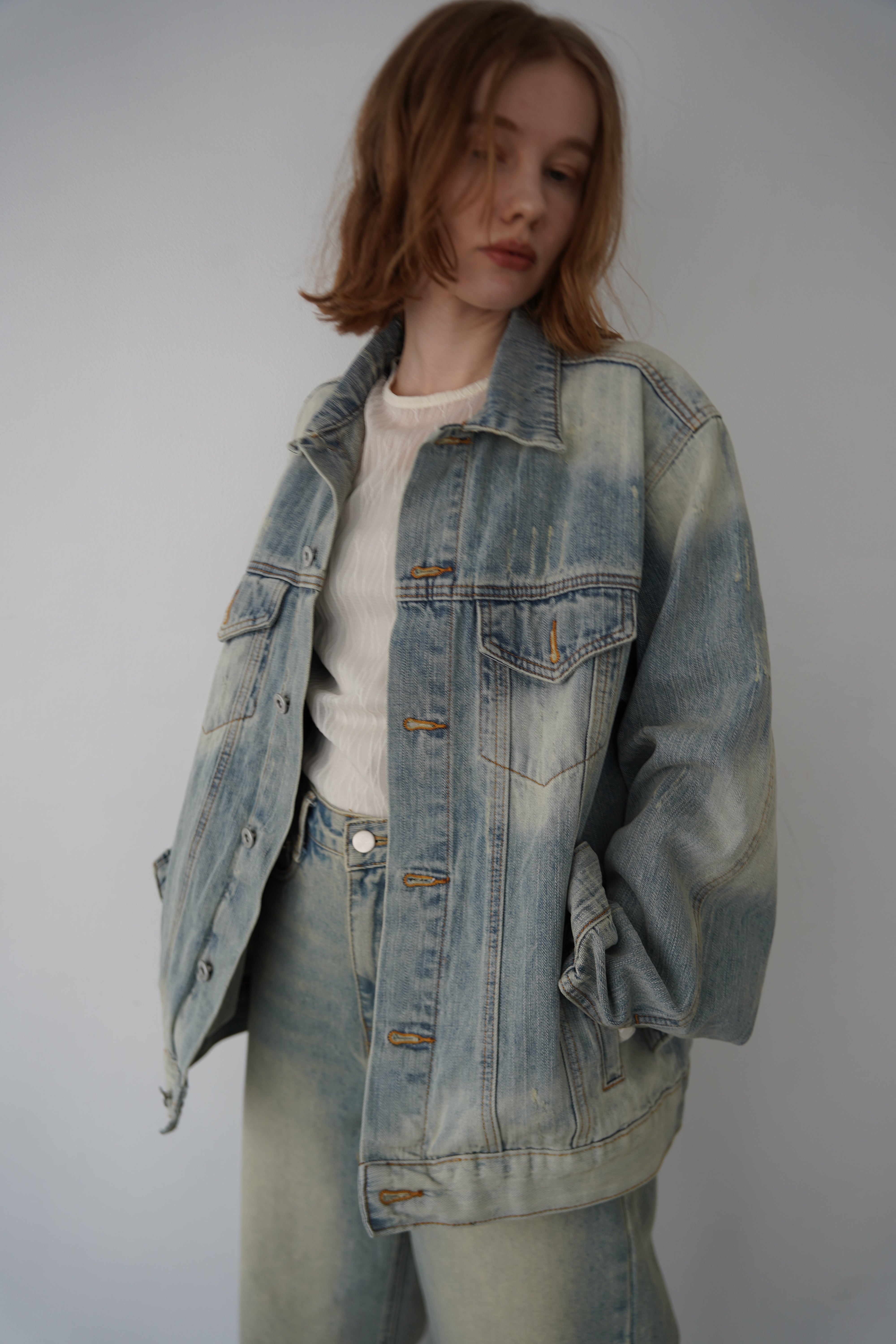 【4月上旬-発送】Vintage denim JK