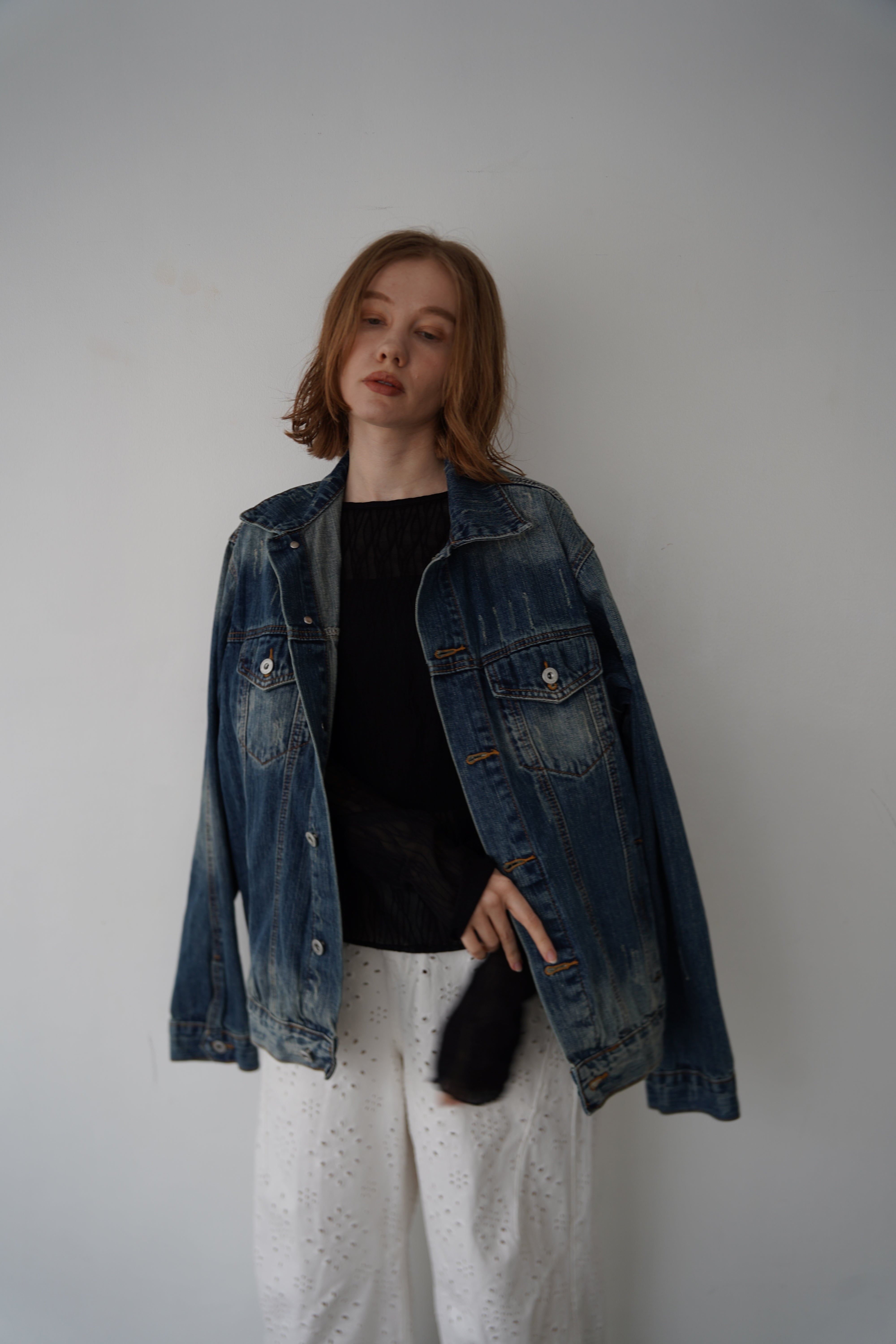 【4月上旬-発送】Vintage denim JK