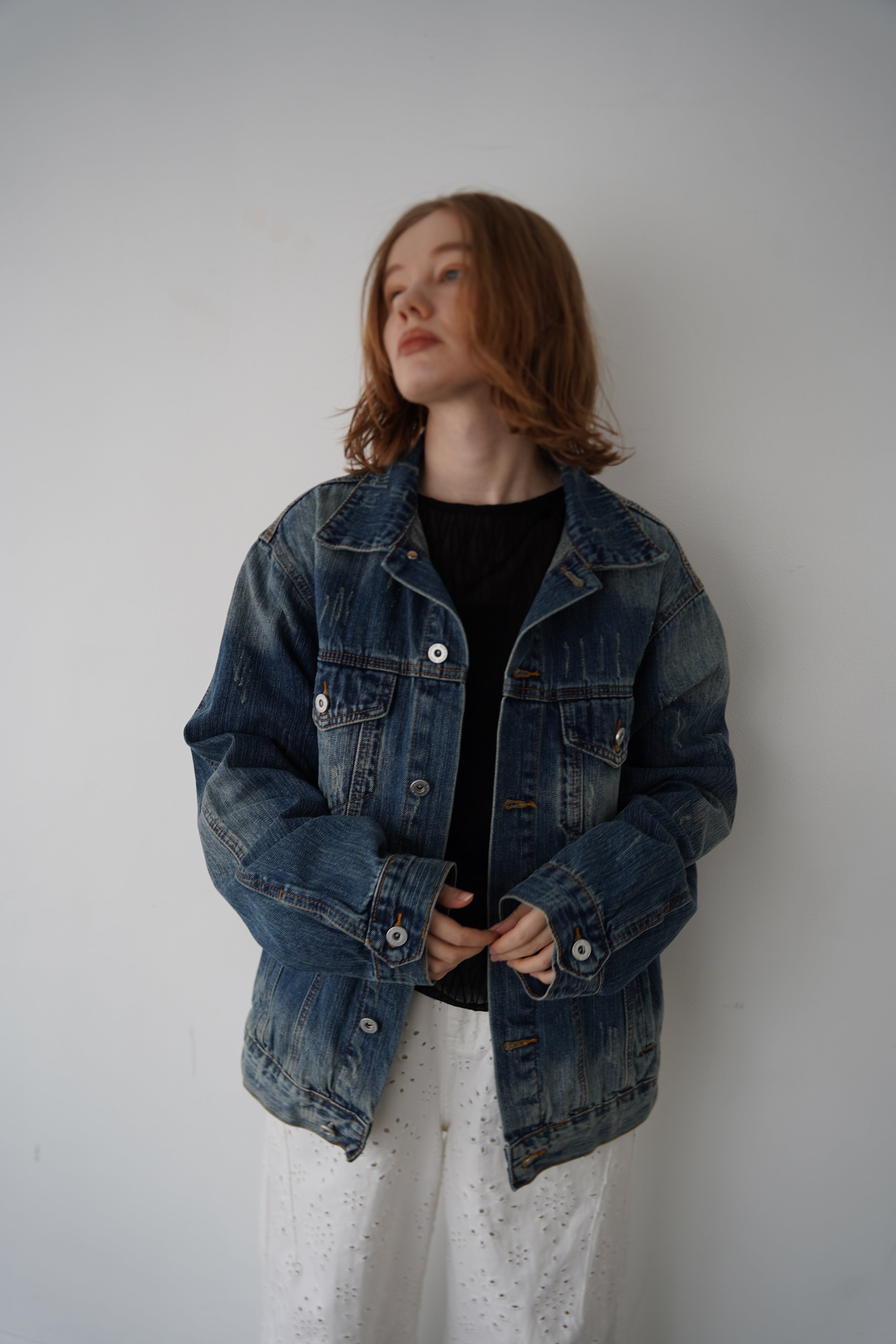 【4月上旬-発送】Vintage denim JK