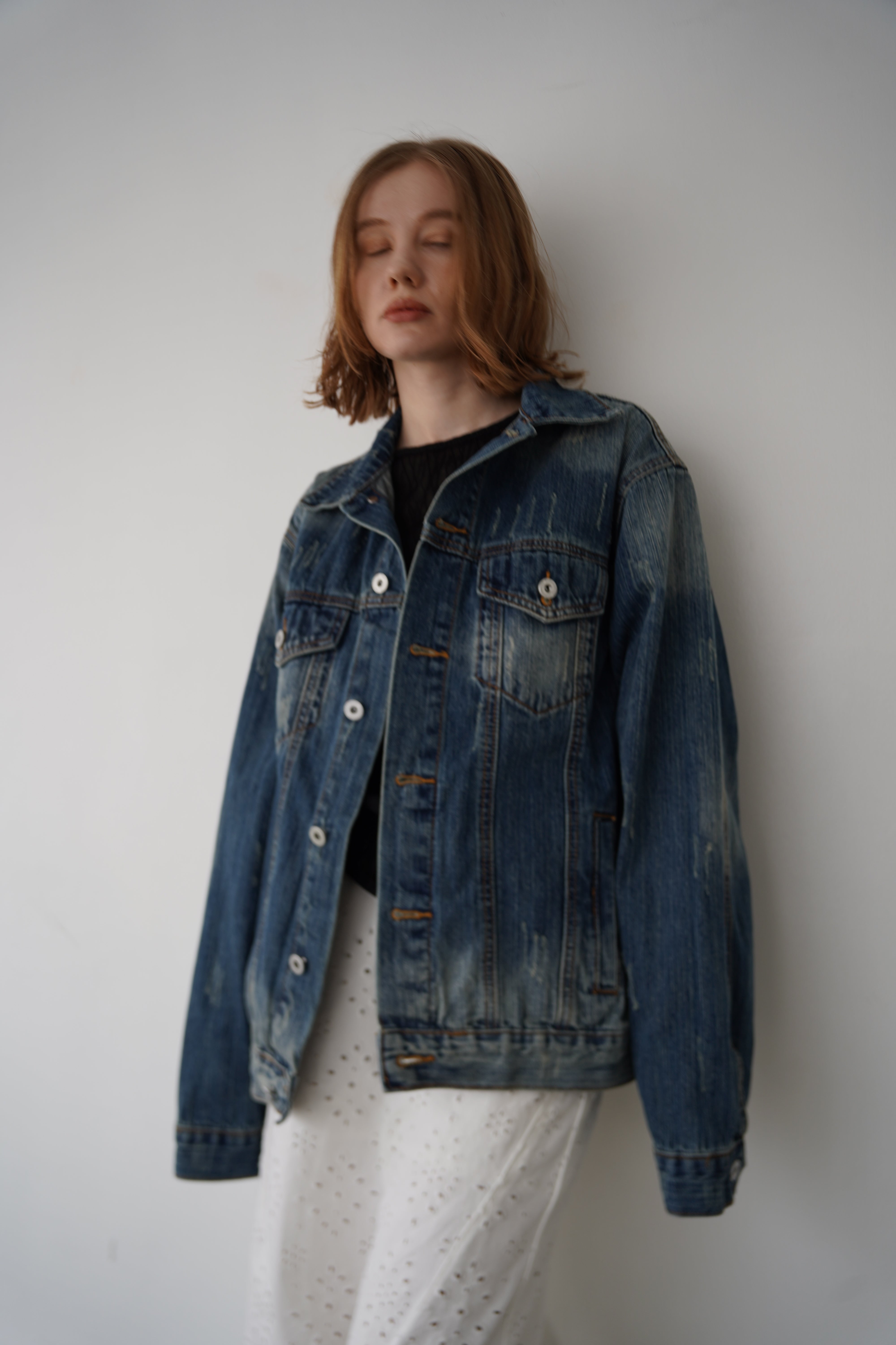 【4月上旬-発送】Vintage denim JK