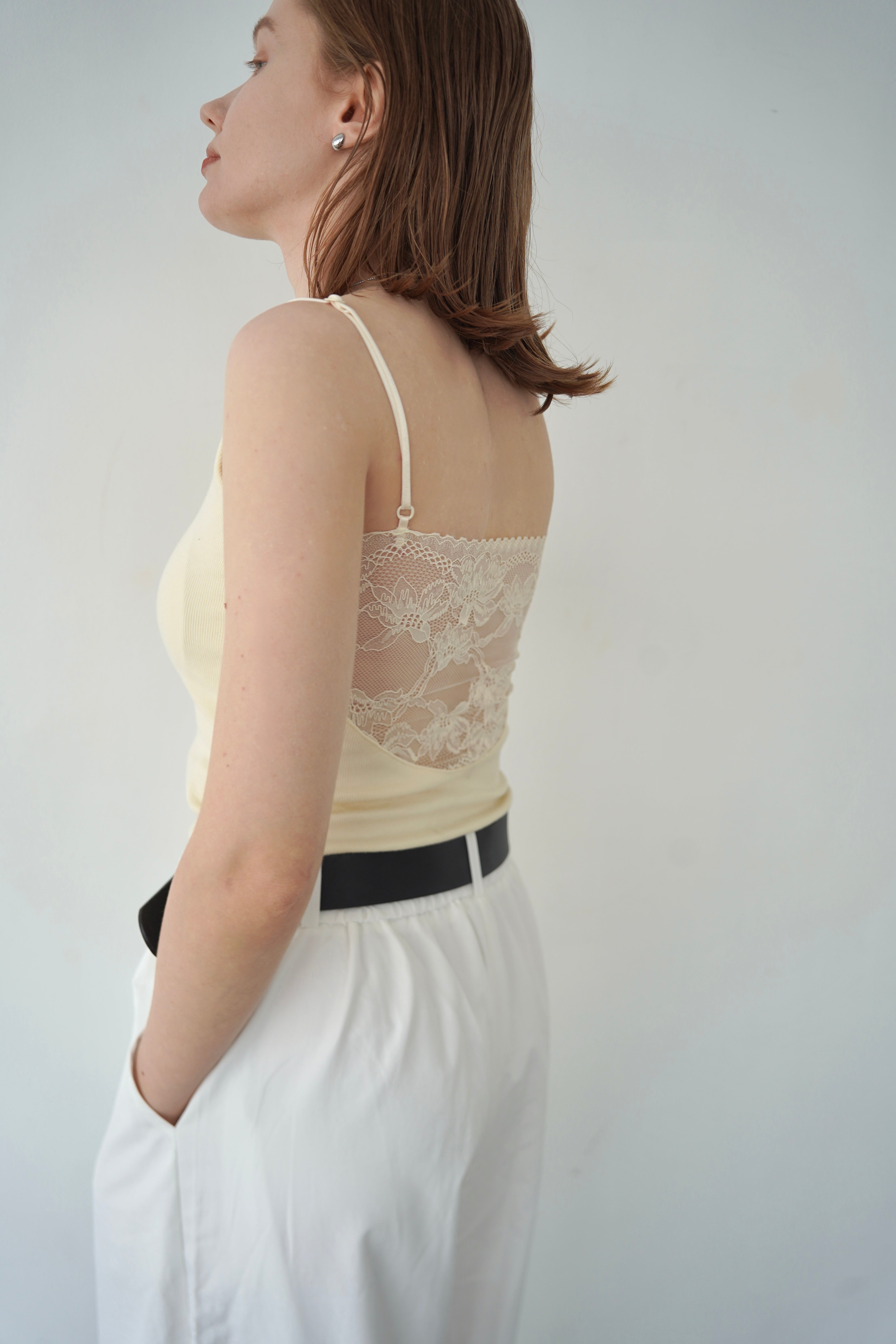 Back race cupin camisole