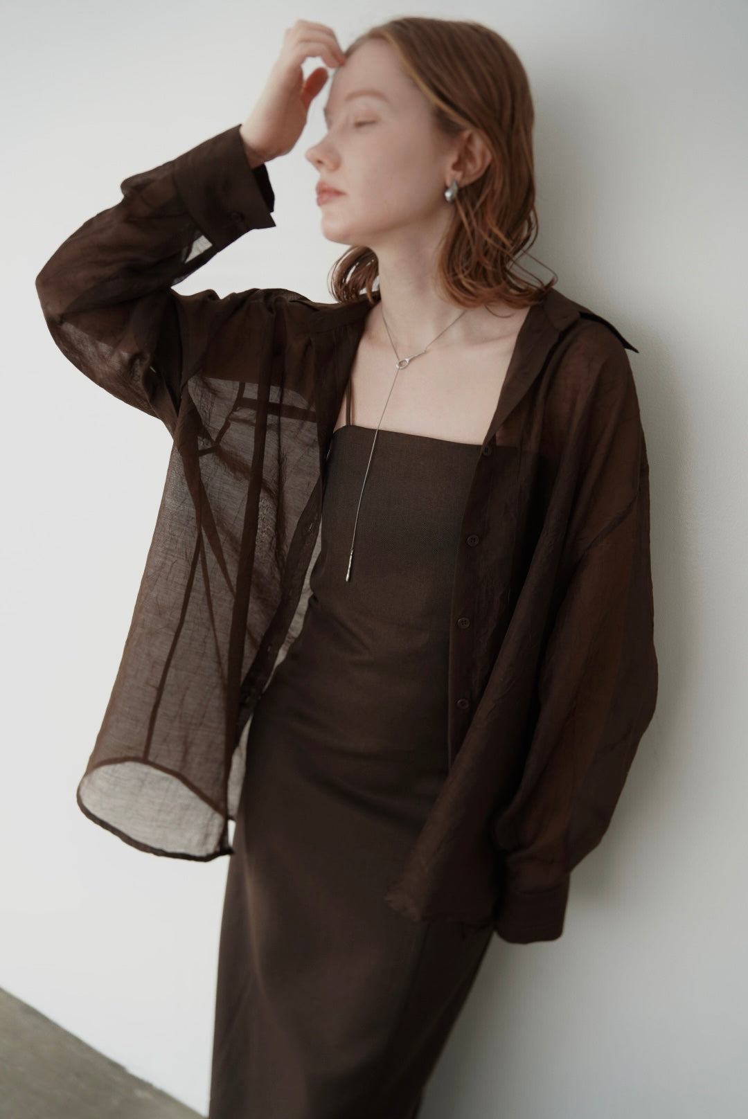 Wrinkle processing shirt