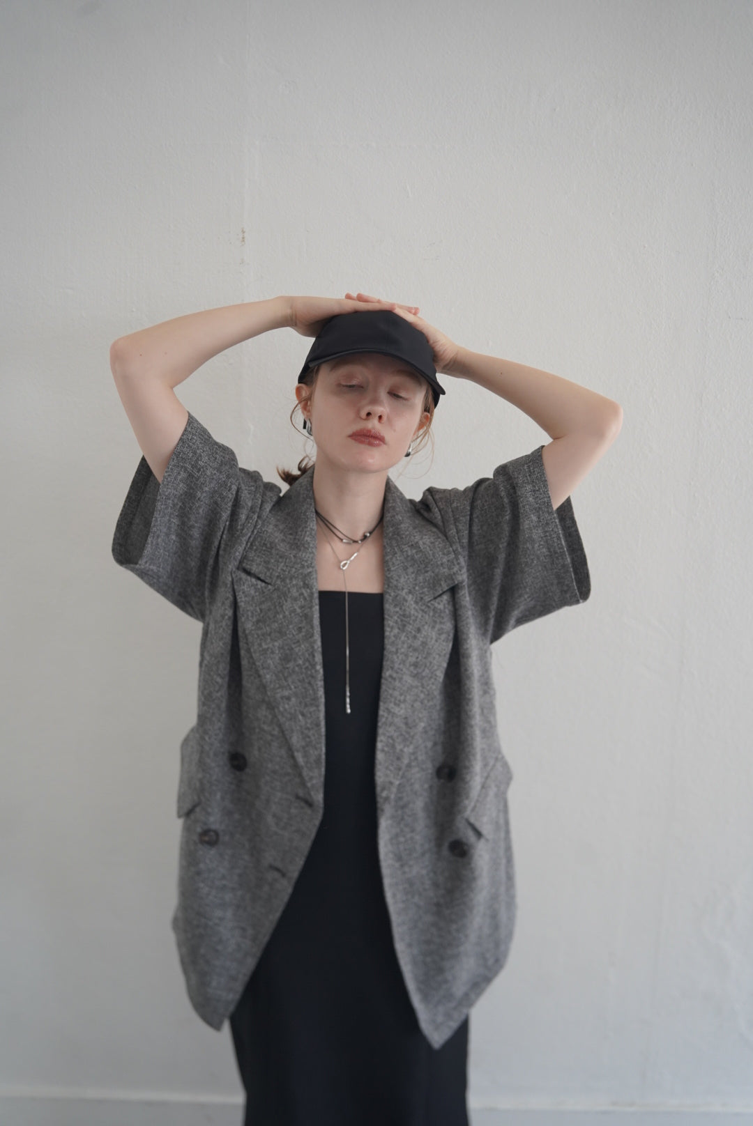 Summer tweed half sleeve JK