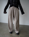 Jacquard slacks pants