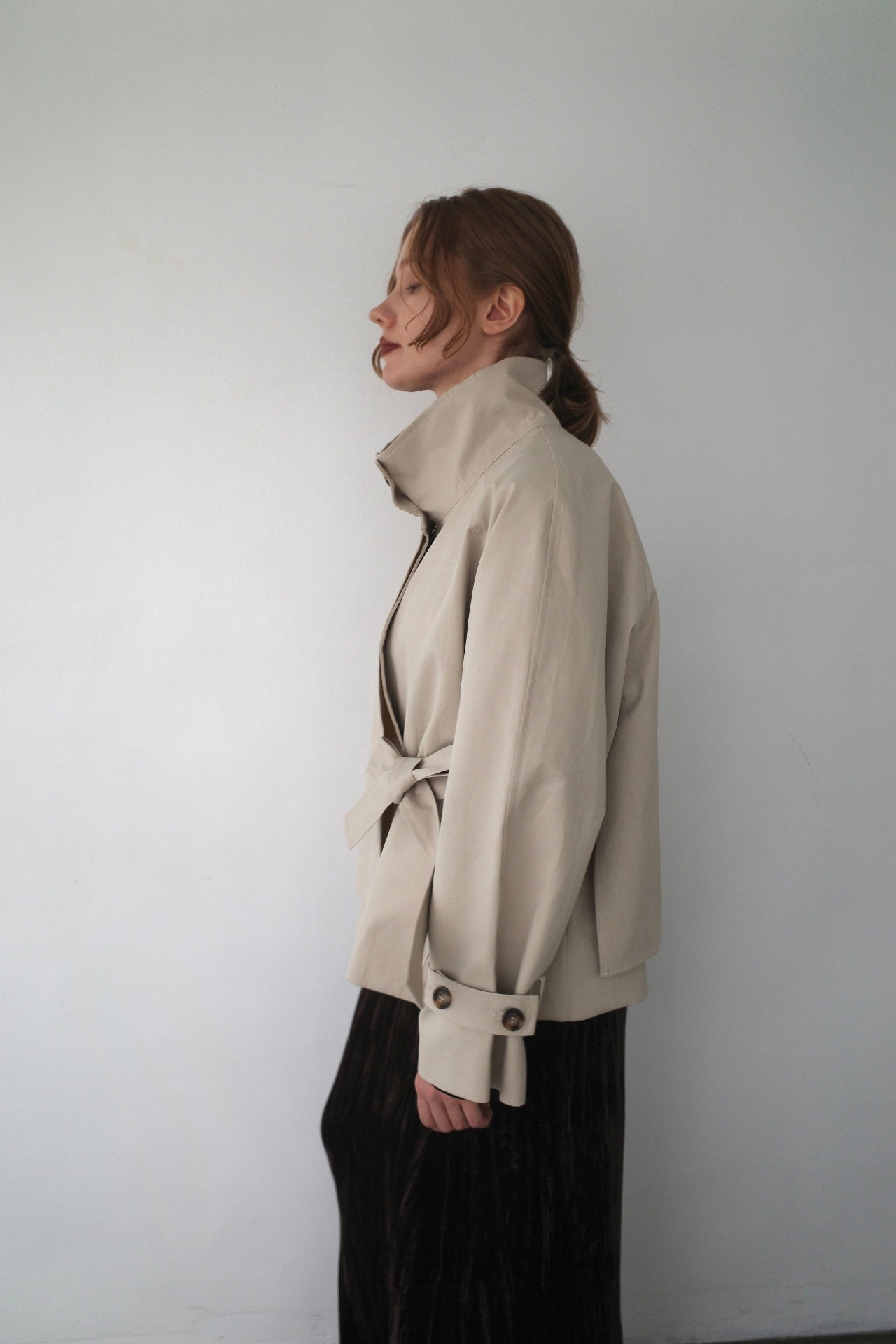 Half cape short trench – WELINOA