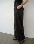 【SET】Race satin pants