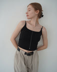 Back race cupin camisole