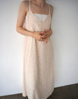 Jacquard camisole one-piece