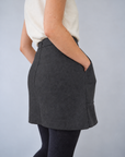 Pocket rap mini skirt