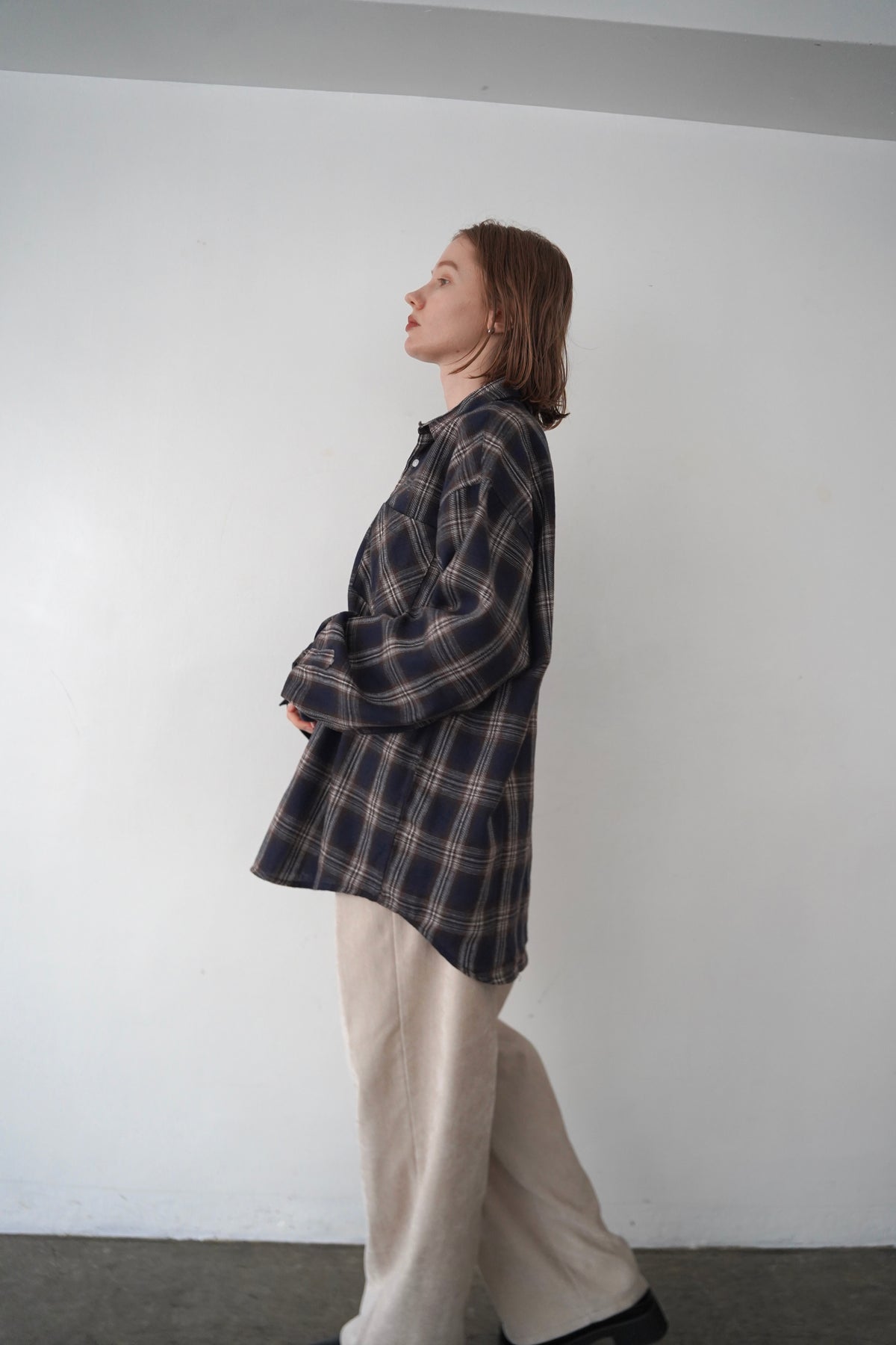 Vintage check over shirt