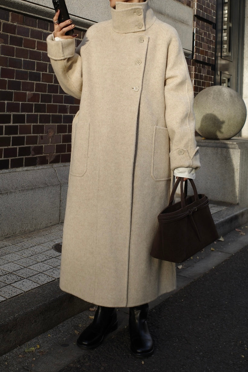 【1月下旬発送】Mel wool long coat