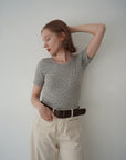 【6/5-発売】Heart dot back open T