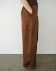 【SET】Race satin pants