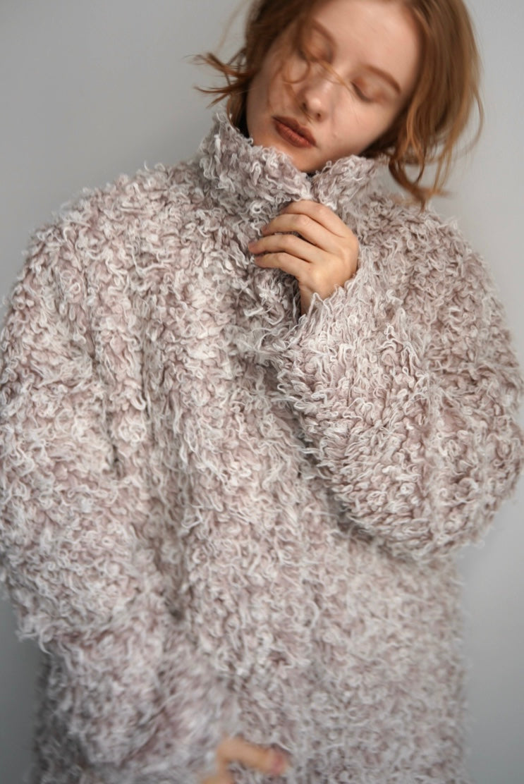 Volume mix poodle coat