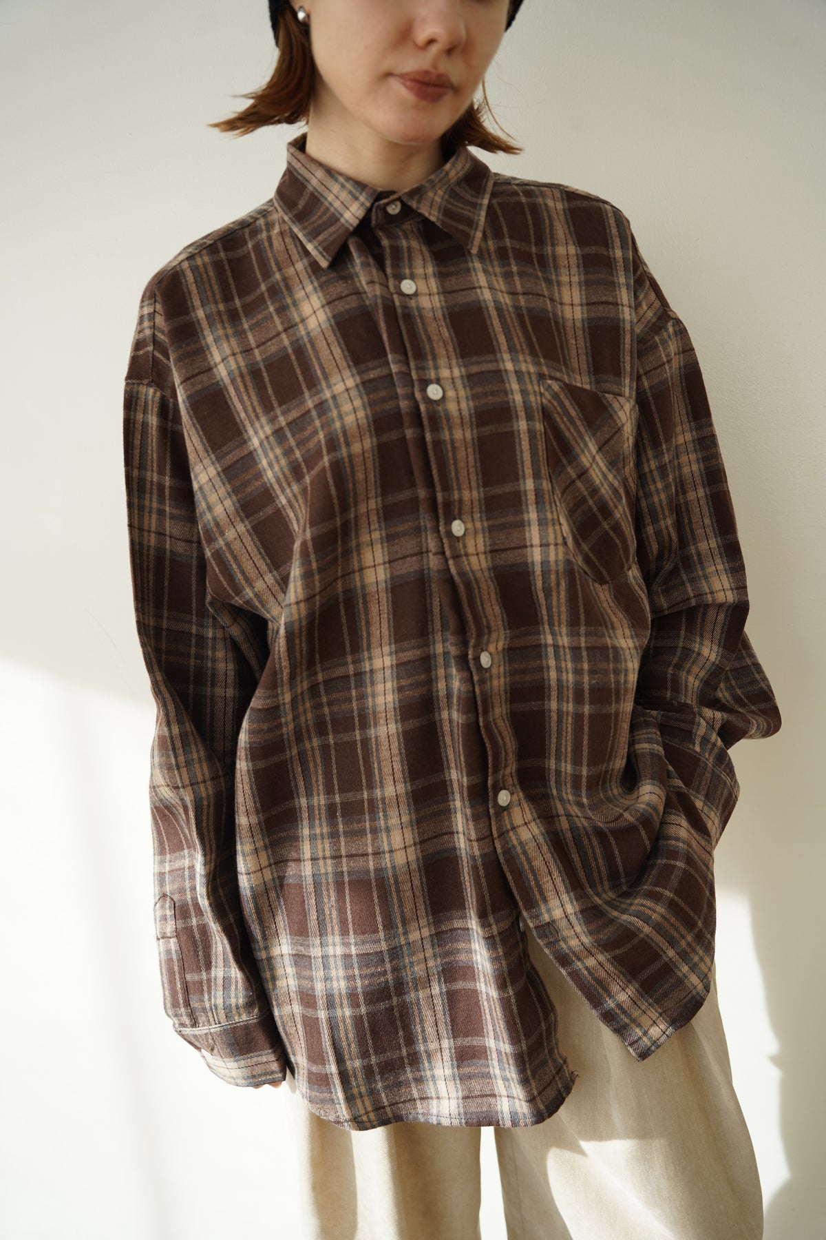 Vintage check over shirt