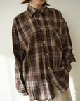 Vintage check over shirt