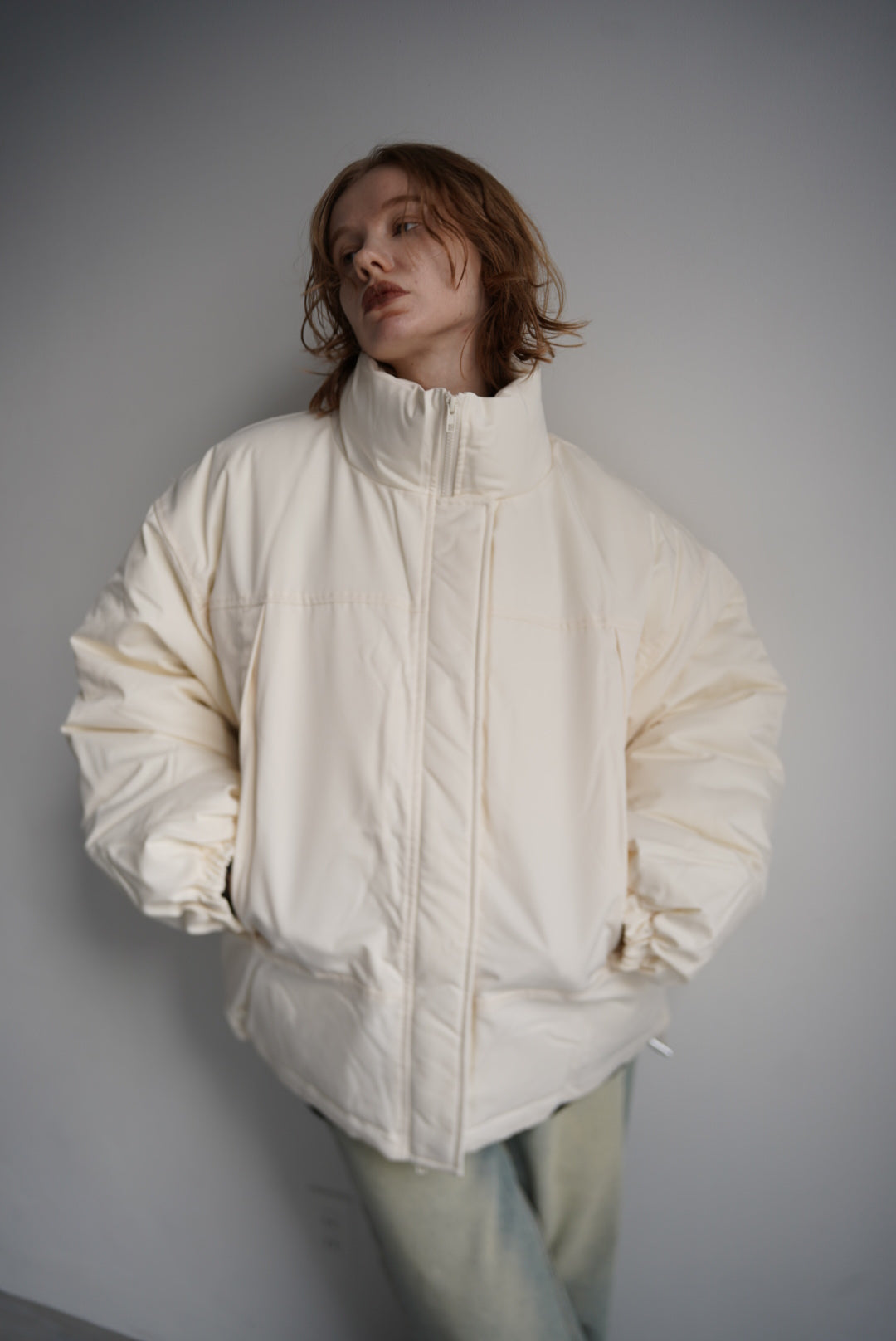 Fiber down over  jacket