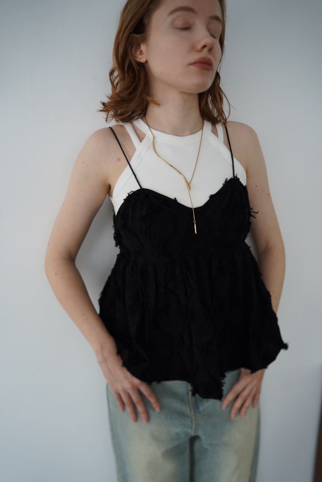 Vintage fringe top