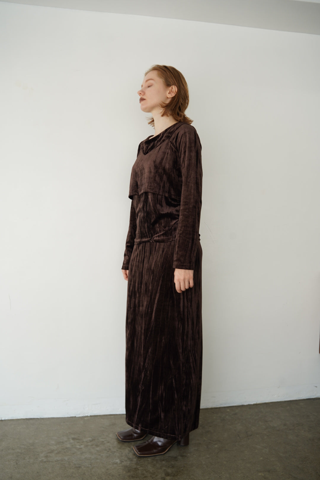 Velours bustier tops