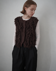 Boucle fringe vest