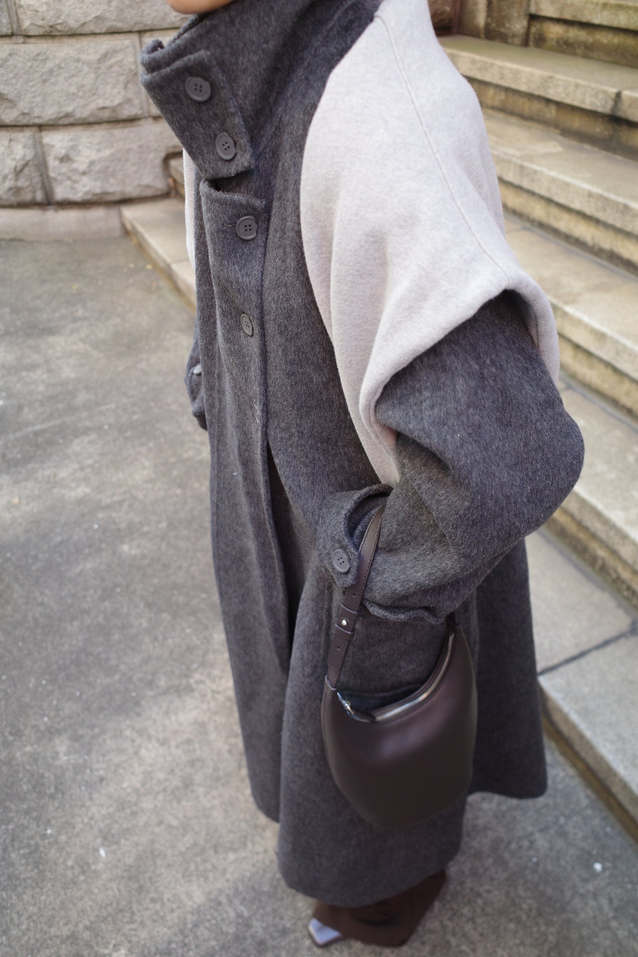 【1月下旬発送】Mel wool long coat