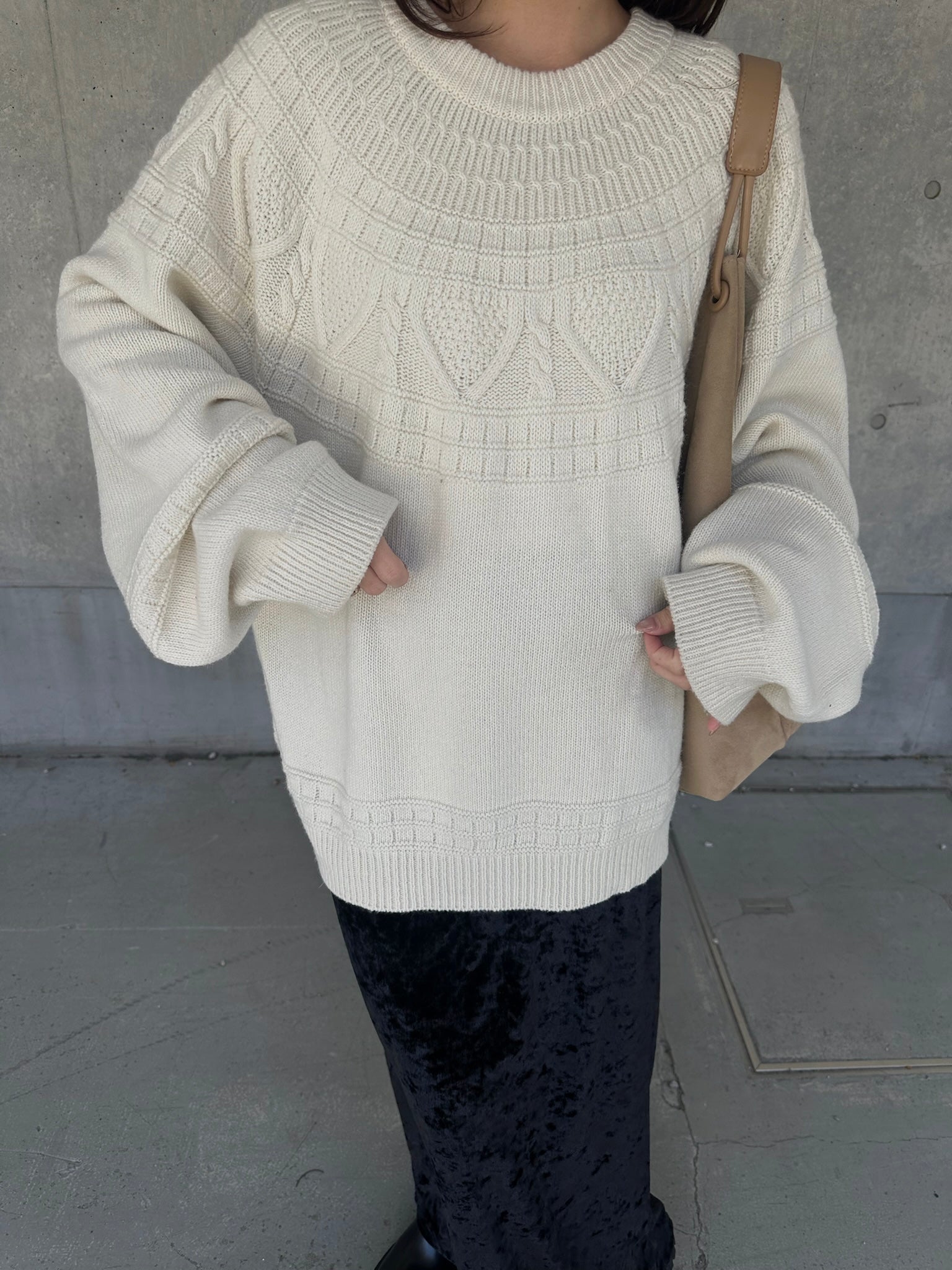 Nordic vintage knit